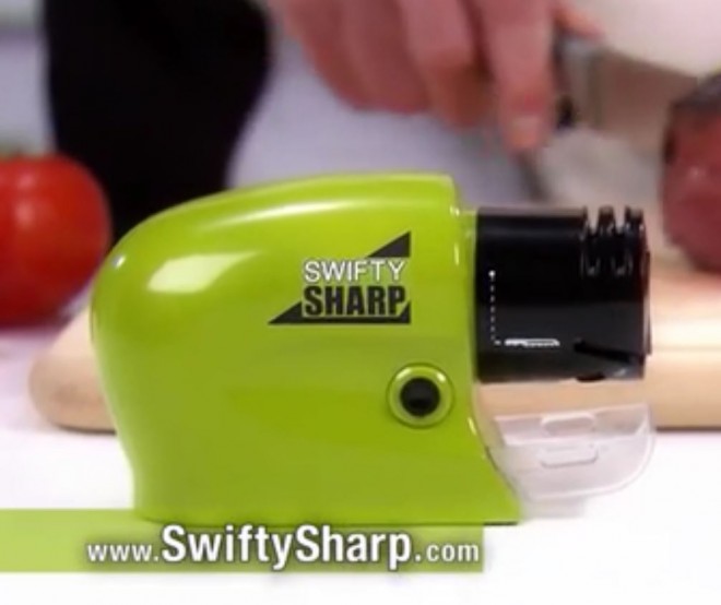 Swifty Sharp Review: Cordless Blade Sharpener