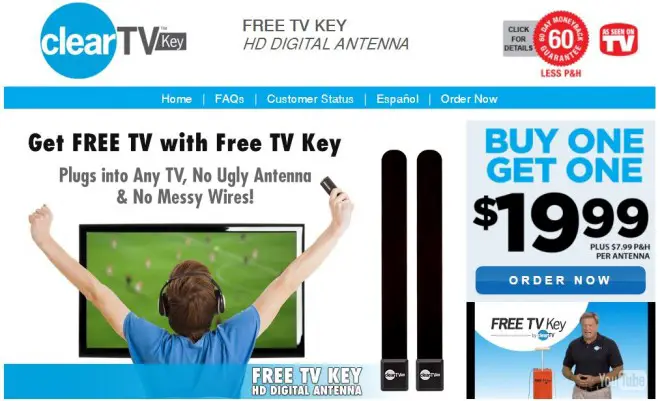 walmart clear tv key